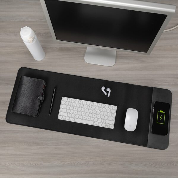 Desk pad com carregador indução