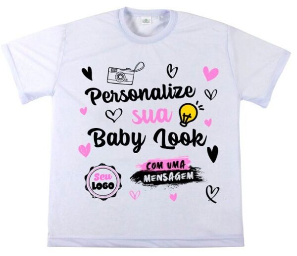 Camisa Baby Look Personalizada - Image 3